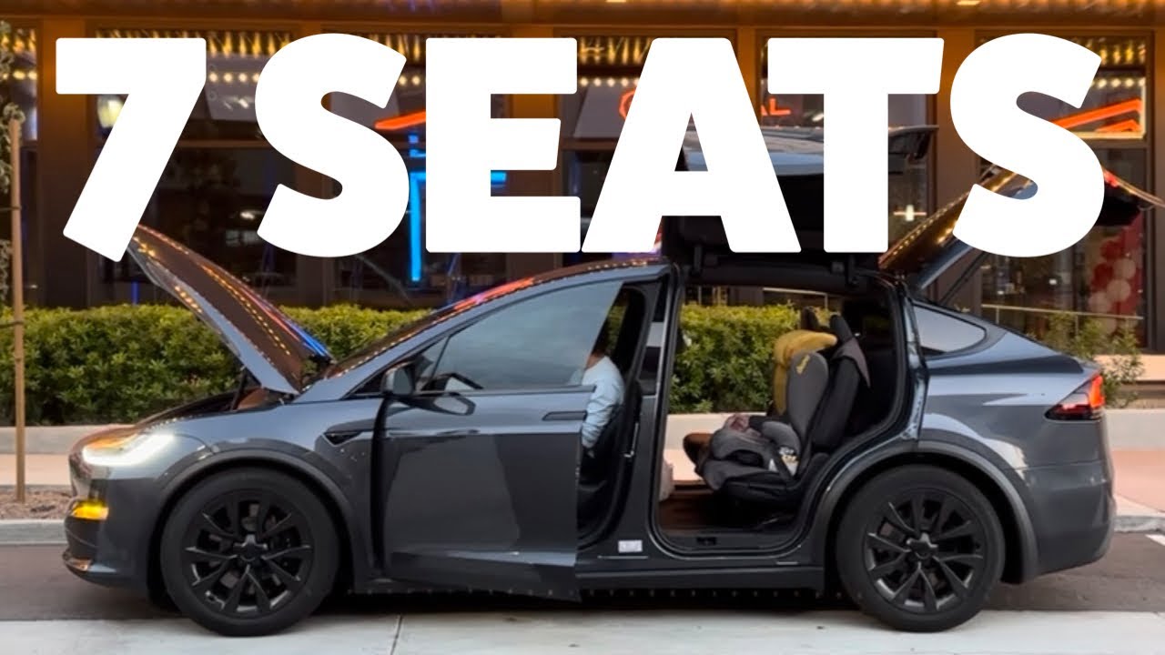 Tesla Model X 7-Seater: Espacio para Toda la Familia