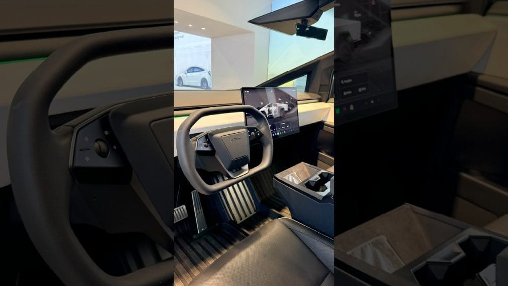 Desafiando Normas: Explorando el Interior del Cybertruck