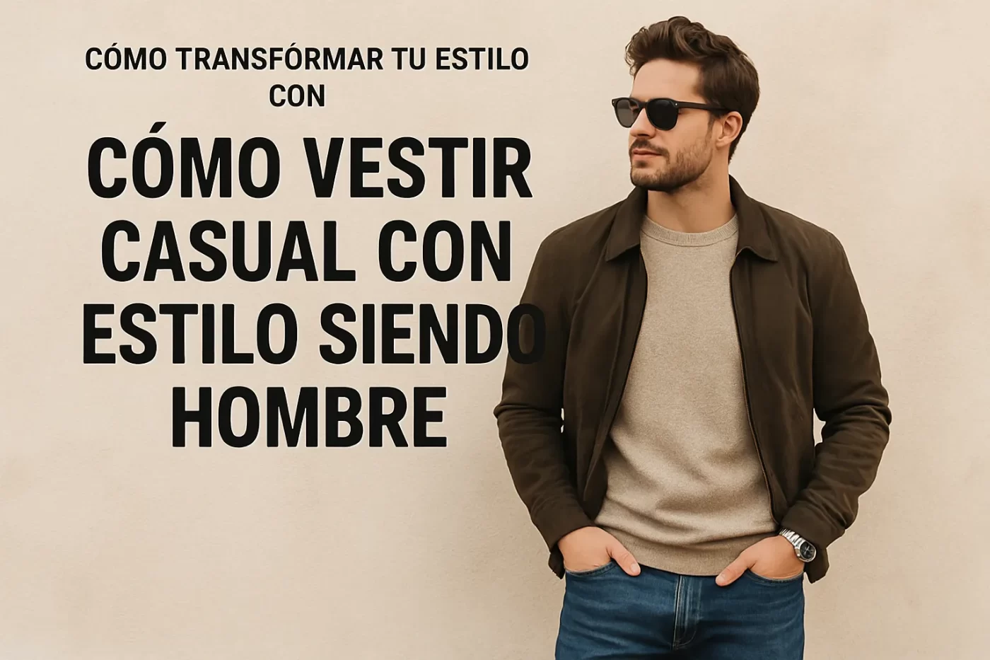 cómo transformar tu estilo con Cómo vestir casual con estilo siendo hombre