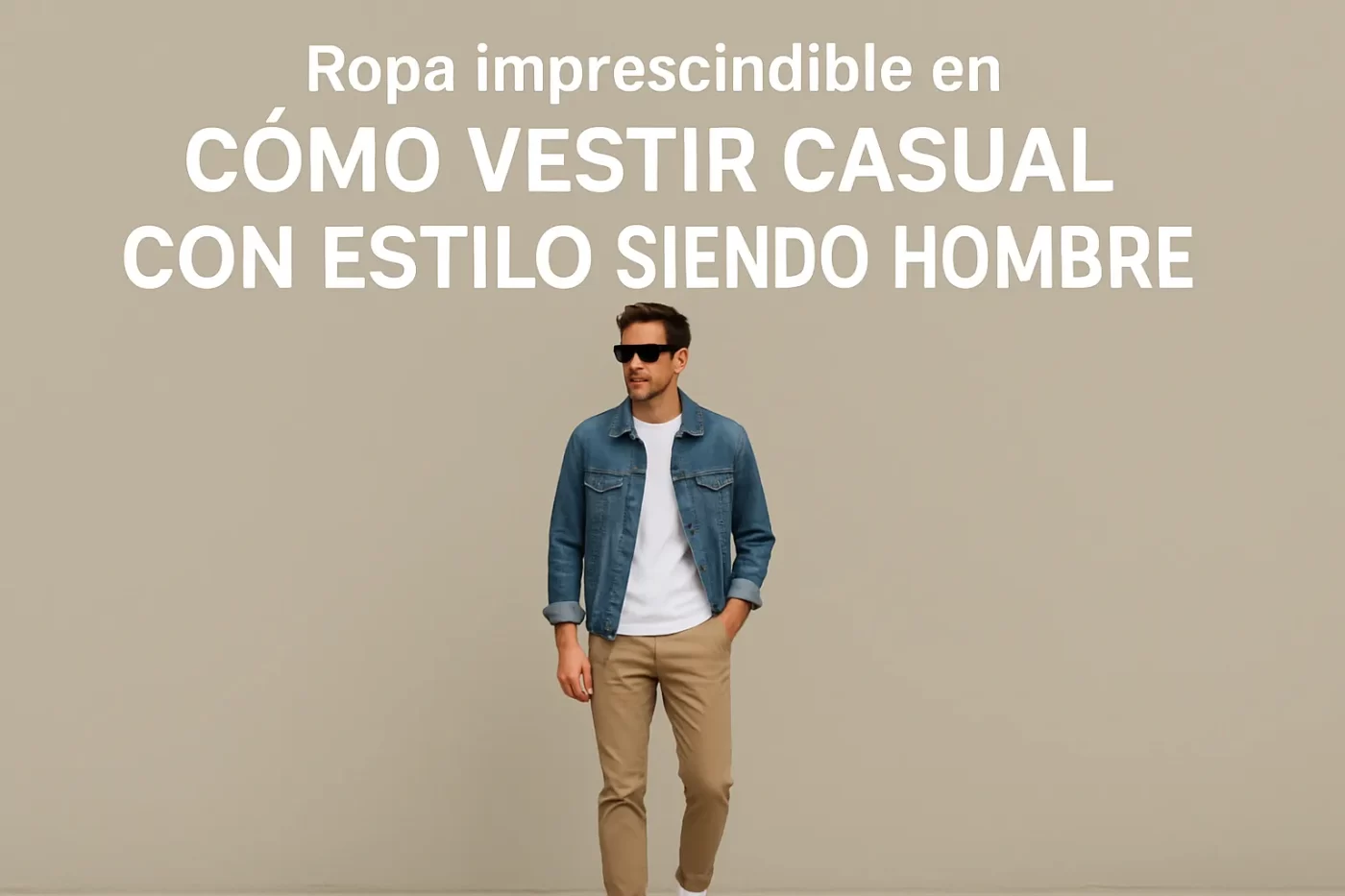 ropa imprescindible en Cómo vestir casual con estilo siendo hombre