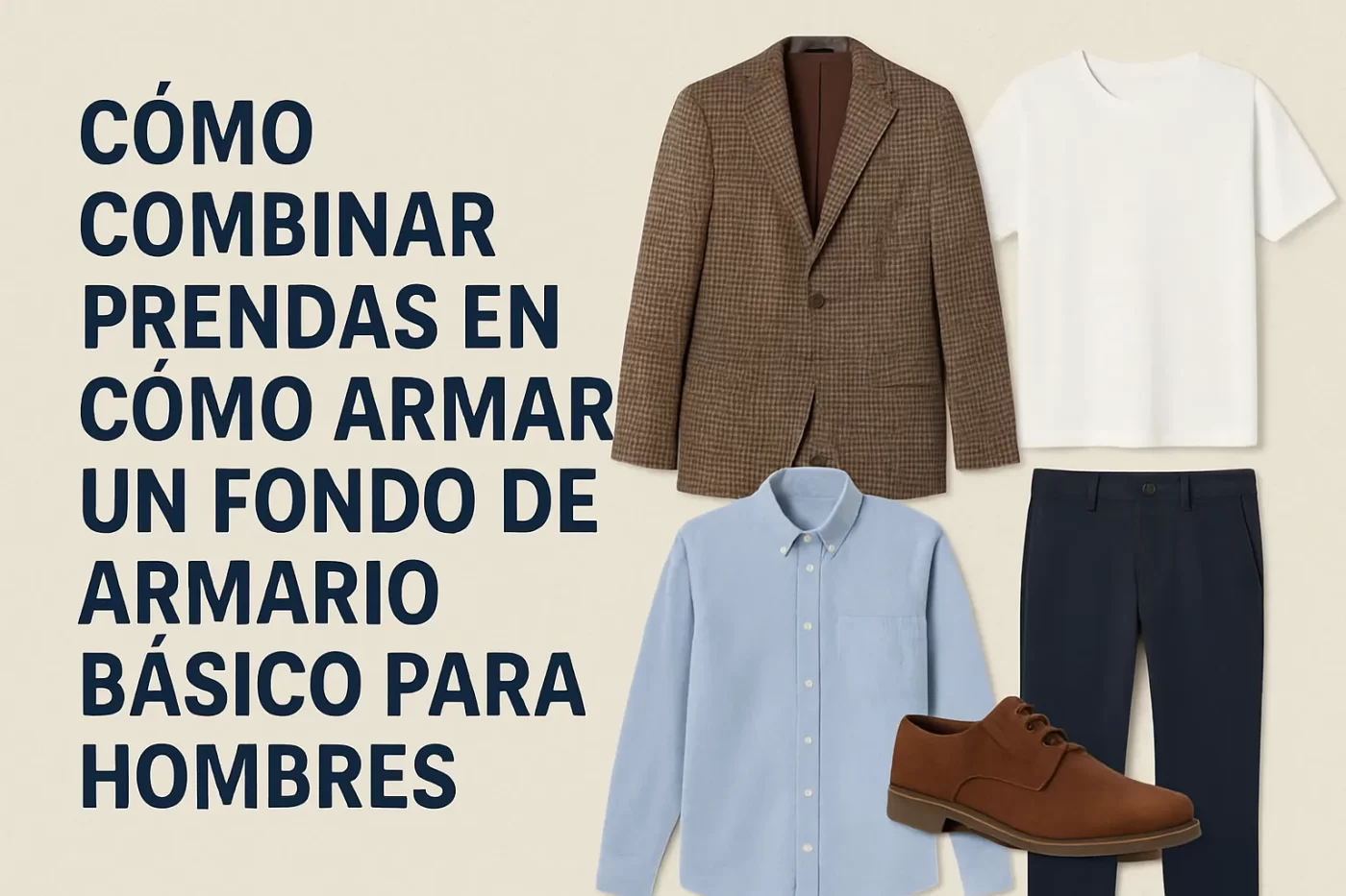 como-combinar-prendas-en-Como-armar-un-fondo-de-armario-basico-para-hombres - ND - Noticiario Digital cómo combinar prendas en Cómo armar un fondo de armario básico para hombres