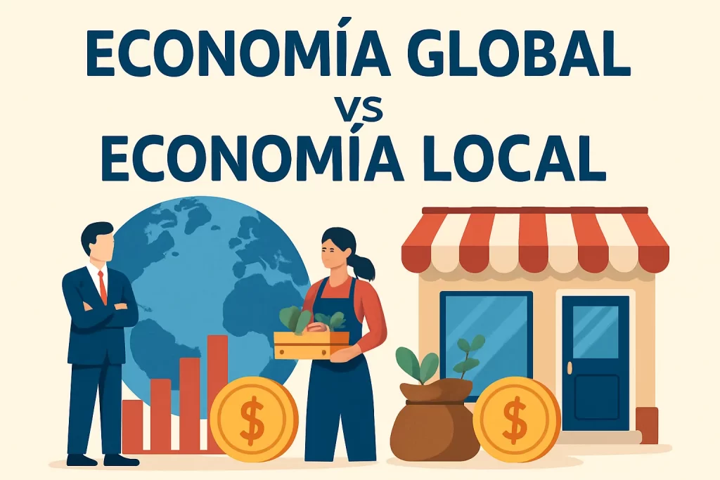 economía global vs economía local
