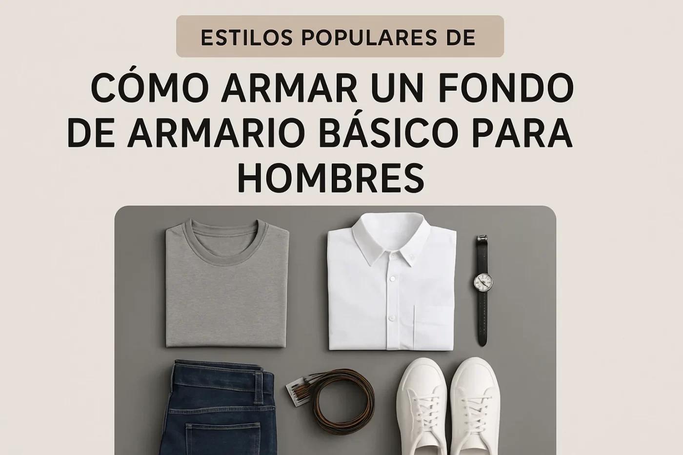 estilos-populares-de-Como-armar-un-fondo-de-armario-basico-para-hombres - ND - Noticiario Digital estilos populares de Cómo armar un fondo de armario básico para hombres
