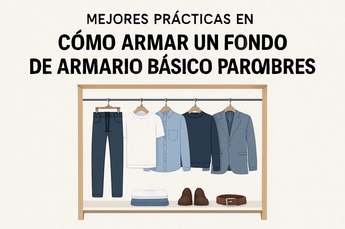 mejores-practicas-en-Como-armar-un-fondo-de-armario-basico-para-hombres - ND - Noticiario Digital mejores prácticas en Cómo armar un fondo de armario básico para hombres