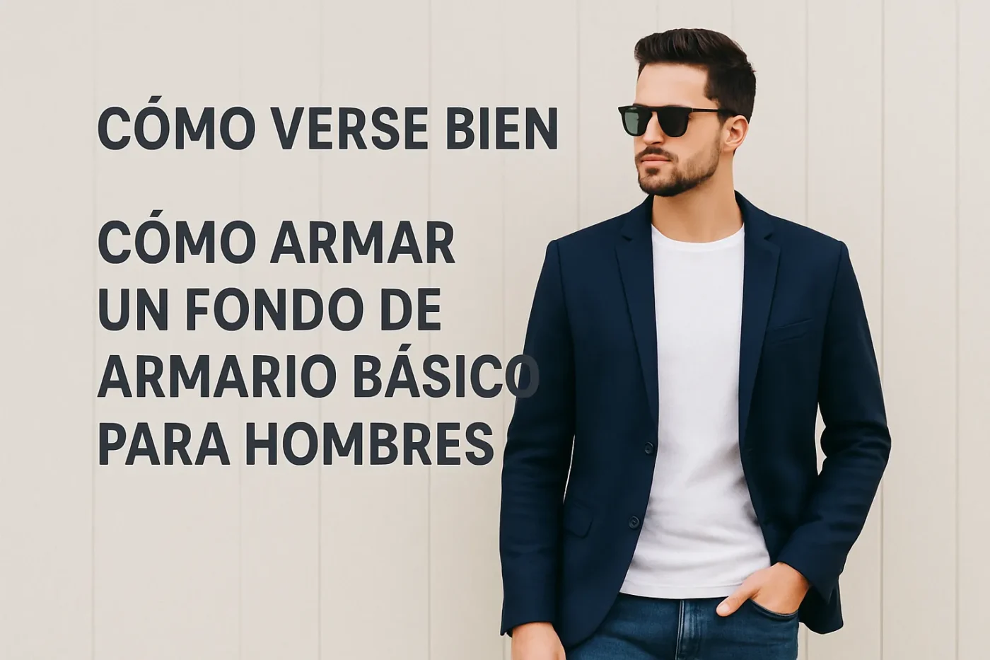 cómo verse bien con Cómo armar un fondo de armario básico para hombres