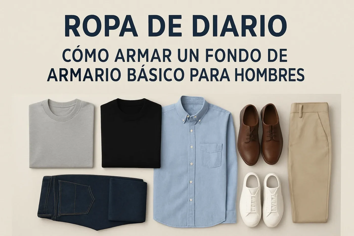 ropa-de-diario-con-Como-armar-un-fondo-de-armario-basico-para-hombres - ND - Noticiario Digital ropa de diario con Cómo armar un fondo de armario básico para hombres