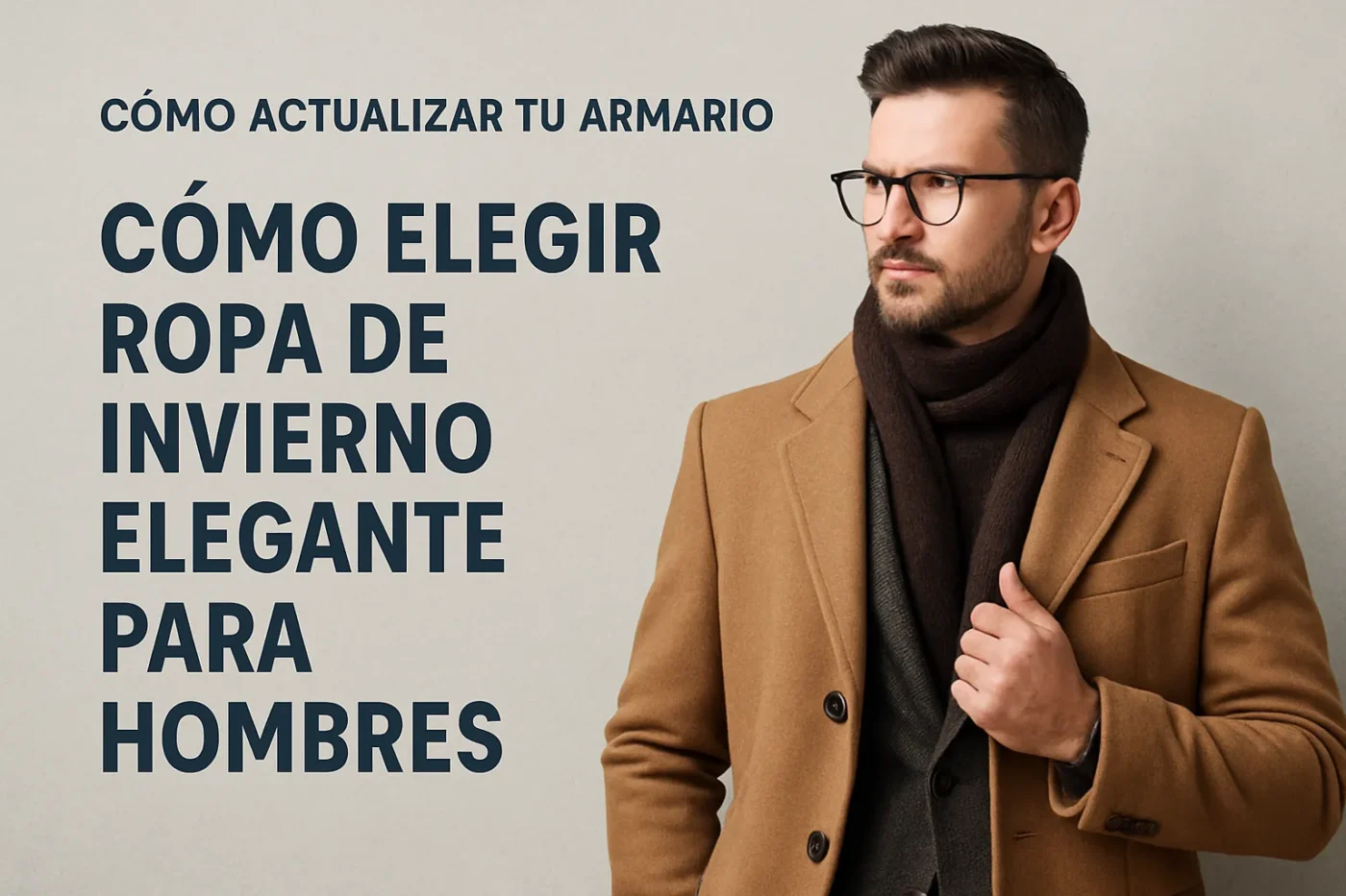 cómo actualizar tu armario con Cómo elegir ropa de invierno elegante para hombres