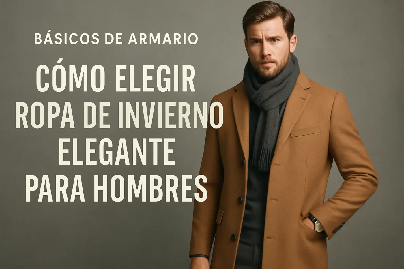básicos de armario para Cómo elegir ropa de invierno elegante para hombres