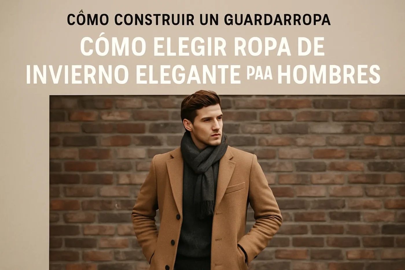 cómo construir un guardarropa con Cómo elegir ropa de invierno elegante para hombres