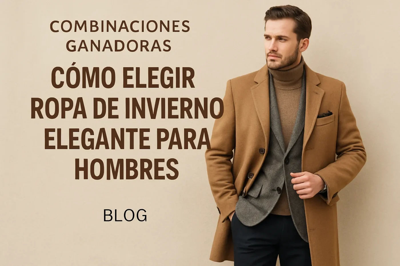 combinaciones ganadoras de Cómo elegir ropa de invierno elegante para hombres