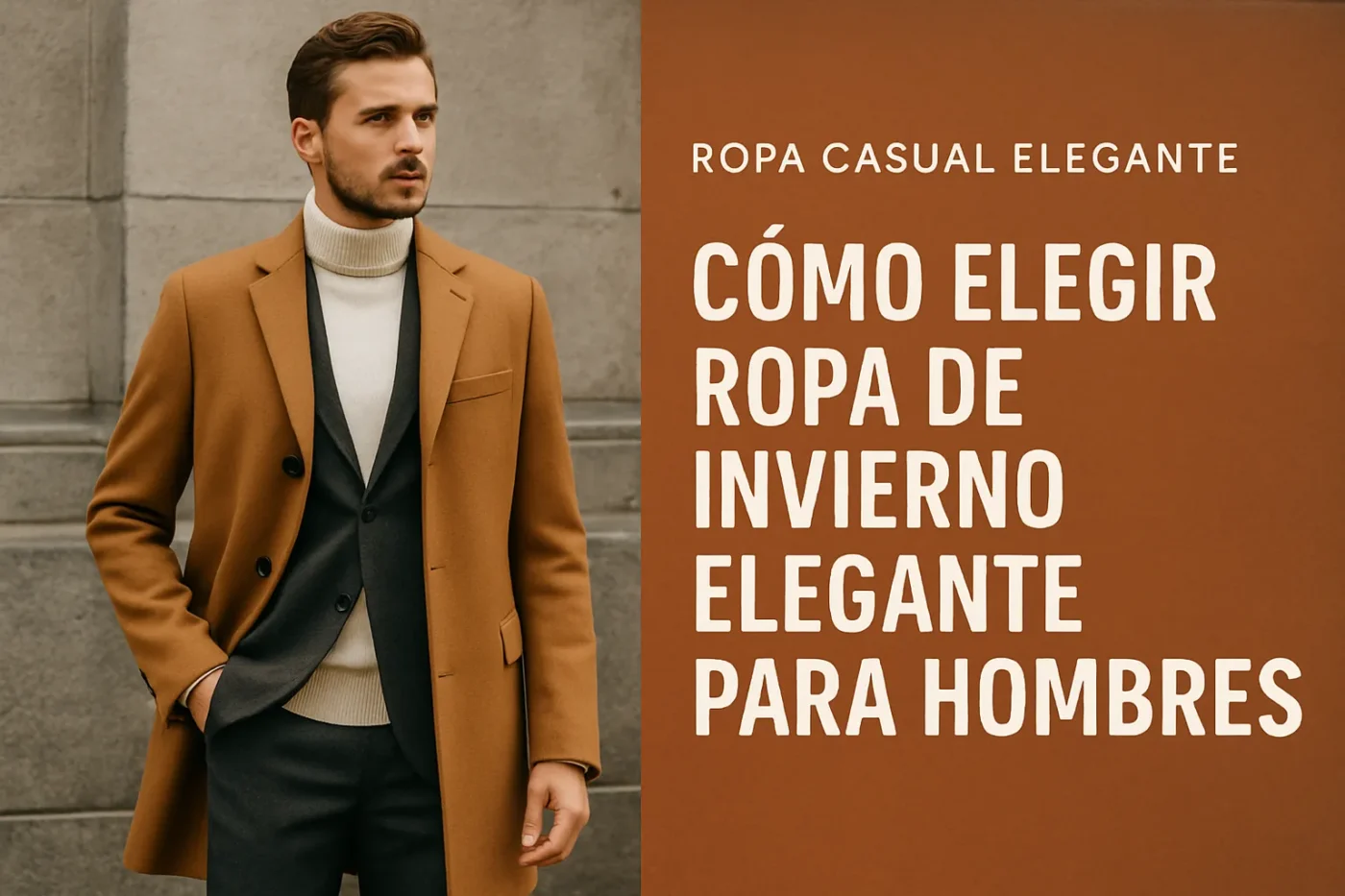 ropa casual elegante para Cómo elegir ropa de invierno elegante para hombres