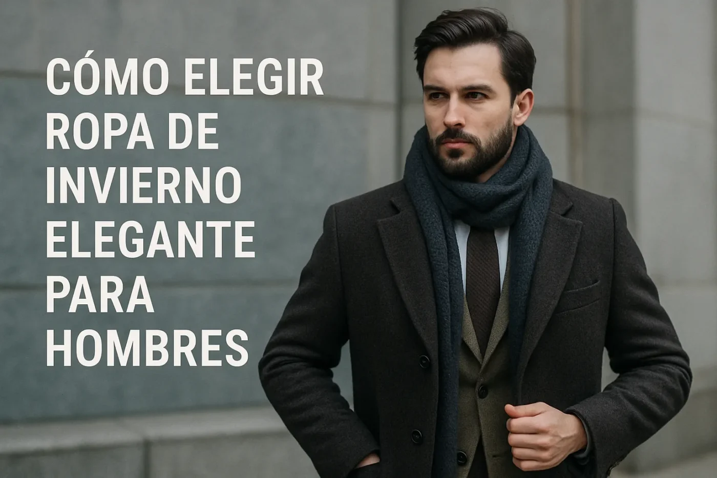 ropa elegante para Cómo elegir ropa de invierno elegante para hombres