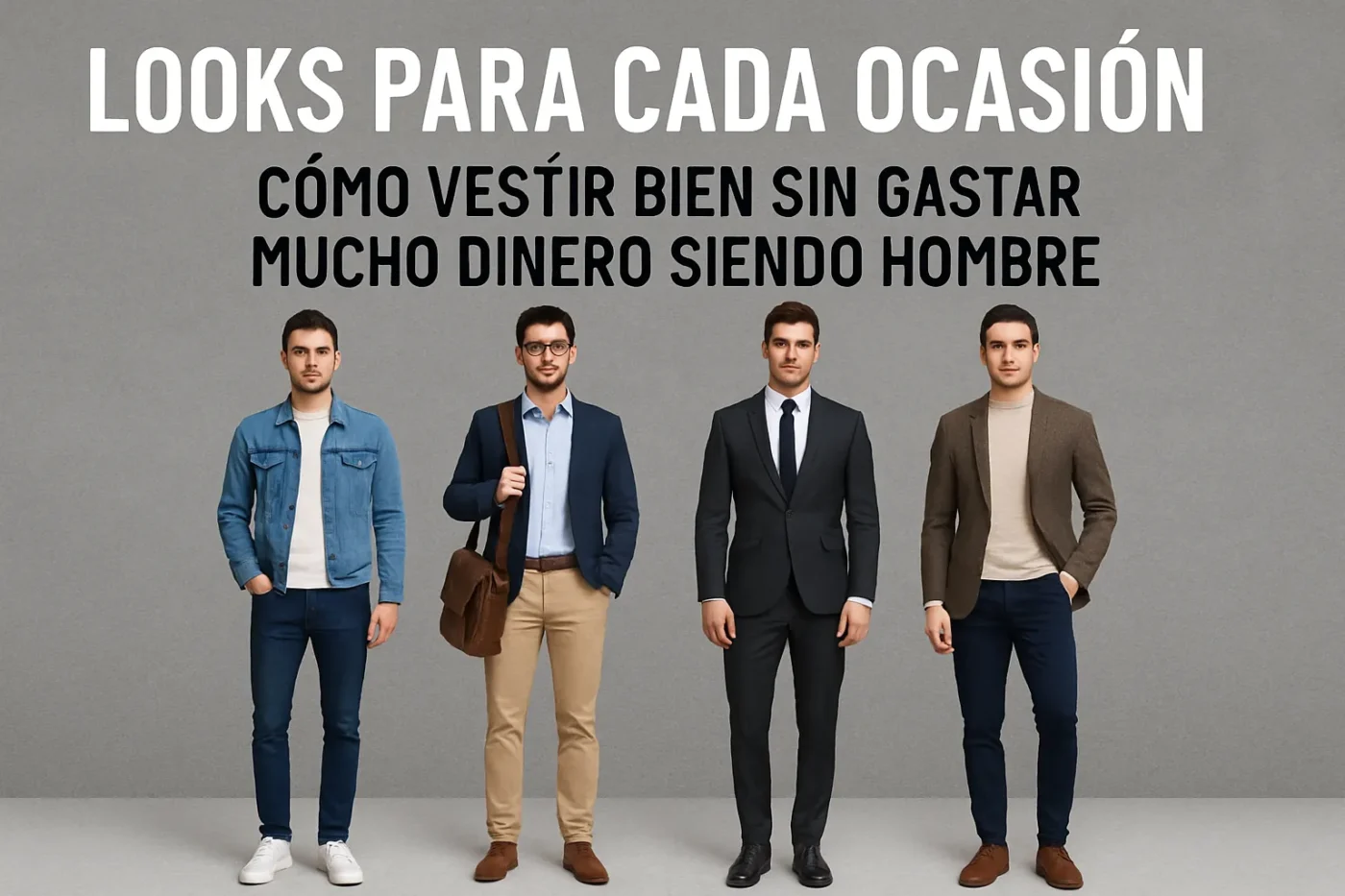 looks-para-cada-ocasion-con-Como-vestir-bien-sin-gastar-mucho-dinero-siendo-hombre - ND - Noticiario Digital looks para cada ocasión con Cómo vestir bien sin gastar mucho dinero siendo hombre