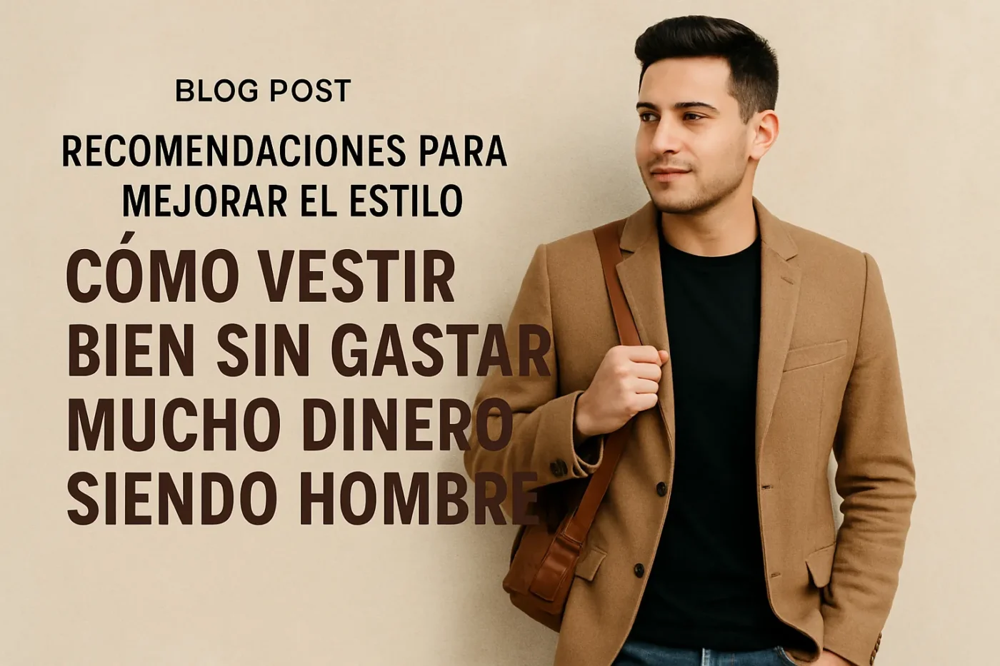 recomendaciones para mejorar el estilo con Cómo vestir bien sin gastar mucho dinero siendo hombre