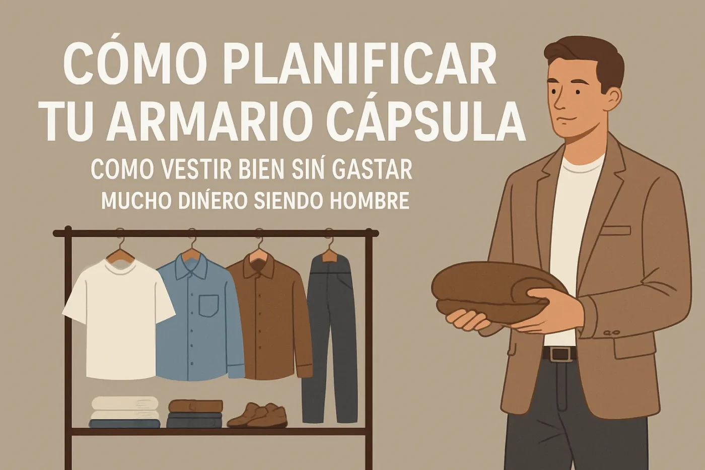 como-planificar-tu-armario-capsula-de-Como-vestir-bien-sin-gastar-mucho-dinero-siendo-hombre - ND - Noticiario Digital cómo planificar tu armario cápsula de Cómo vestir bien sin gastar mucho dinero siendo hombre