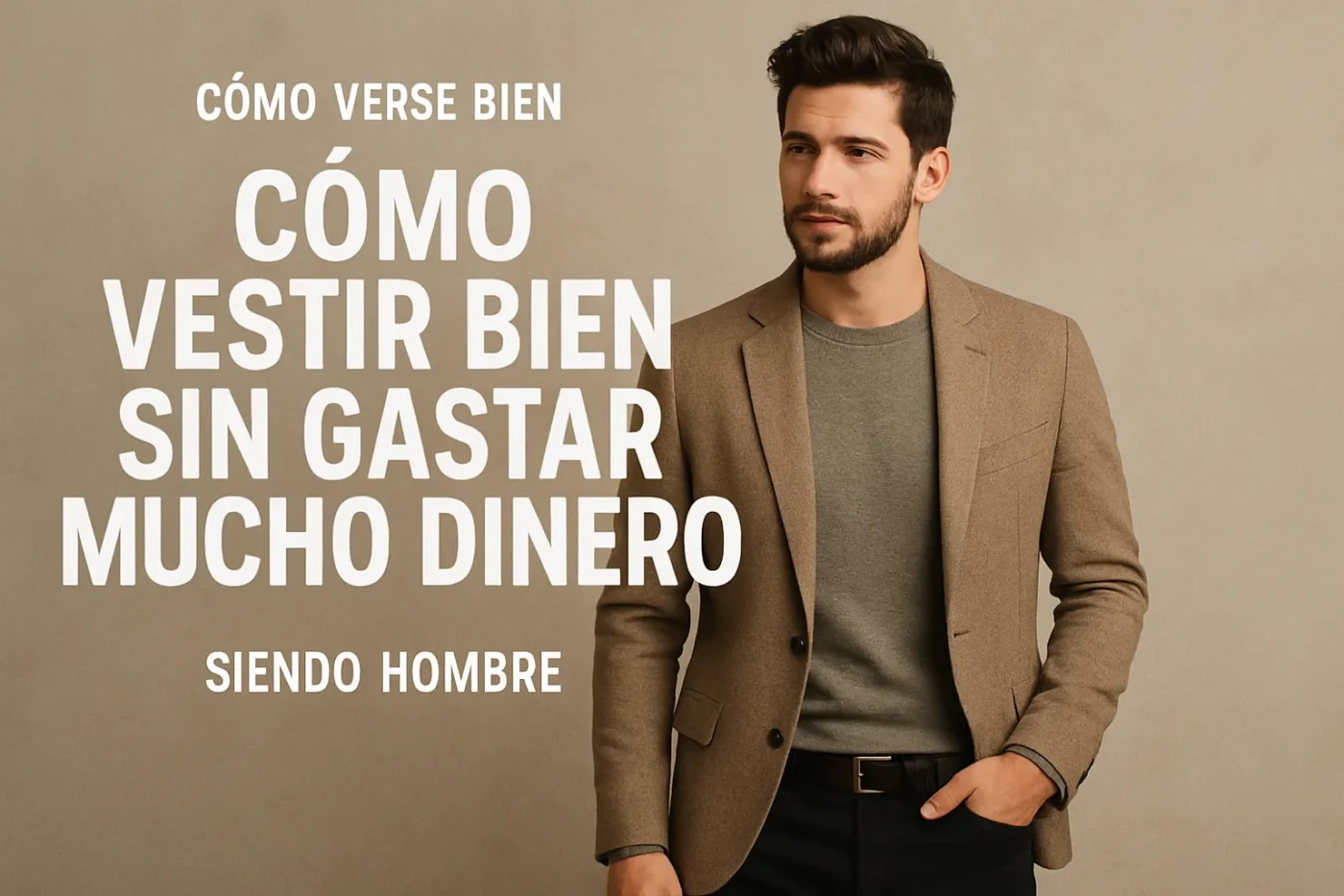 cómo verse bien con Cómo vestir bien sin gastar mucho dinero siendo hombre