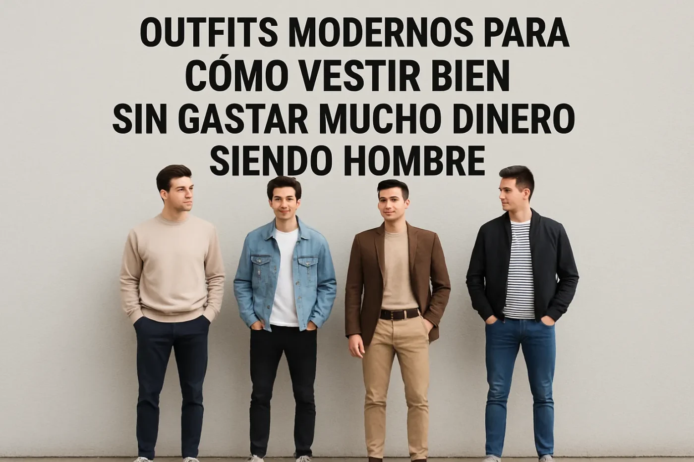 outfits-modernos-para-Como-vestir-bien-sin-gastar-mucho-dinero-siendo-hombre - ND - Noticiario Digital outfits modernos para Cómo vestir bien sin gastar mucho dinero siendo hombre