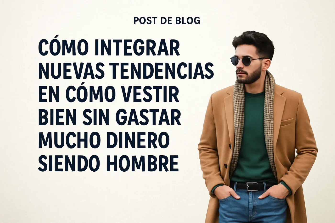 cómo integrar nuevas tendencias en Cómo vestir bien sin gastar mucho dinero siendo hombre
