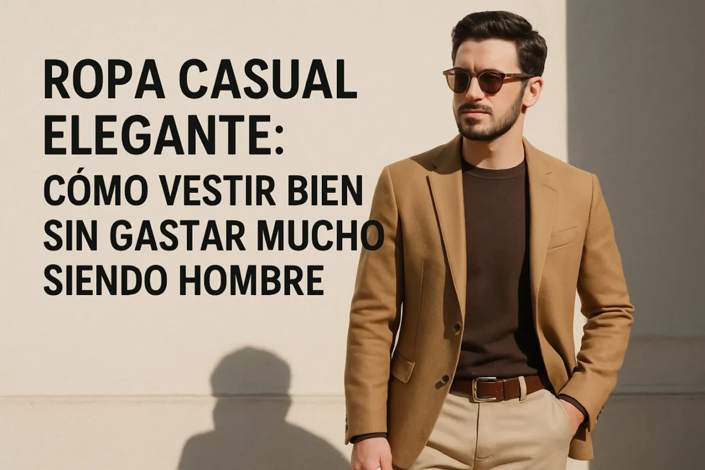 ropa casual elegante para Cómo vestir bien sin gastar mucho dinero siendo hombre