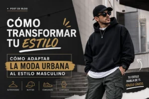 cómo transformar tu estilo con Cómo adaptar la moda urbana al estilo masculino