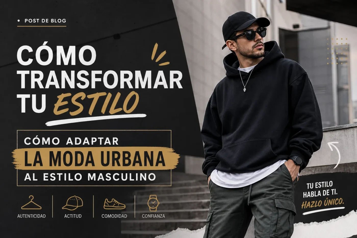 como-transformar-tu-estilo-con-Como-adaptar-la-moda-urbana-al-estilo-masculino - ND - Noticiario Digital cómo transformar tu estilo con Cómo adaptar la moda urbana al estilo masculino