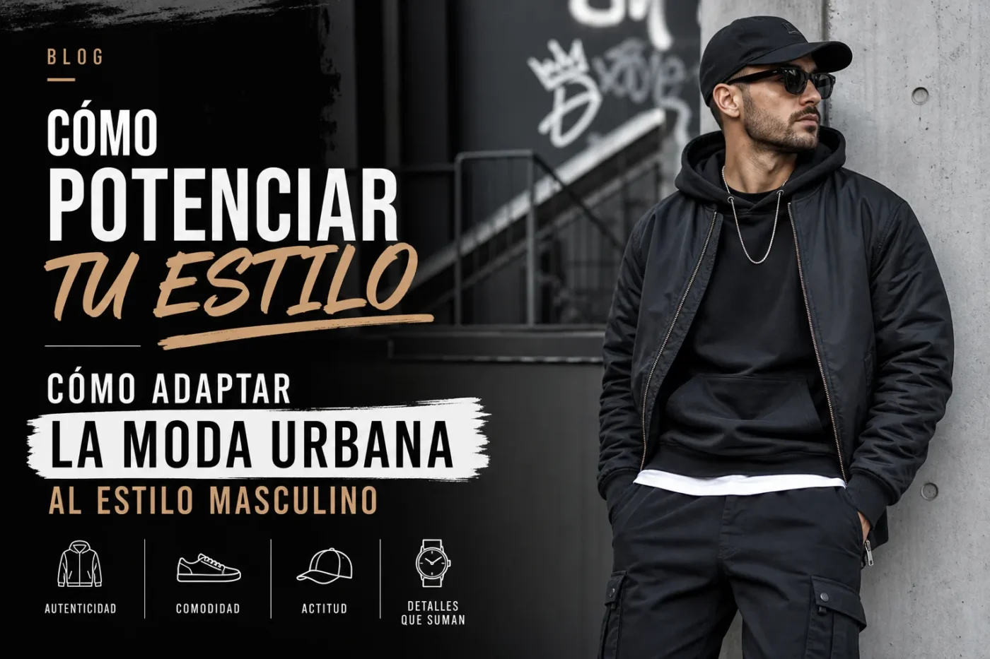 cómo potenciar tu estilo con Cómo adaptar la moda urbana al estilo masculino