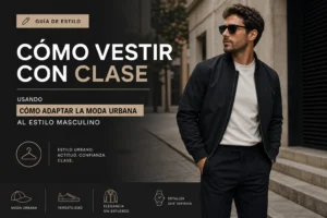 cómo vestir con clase usando Cómo adaptar la moda urbana al estilo masculino