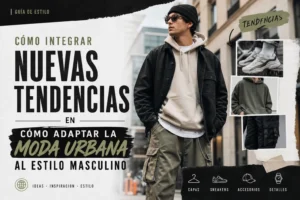 cómo integrar nuevas tendencias en Cómo adaptar la moda urbana al estilo masculino