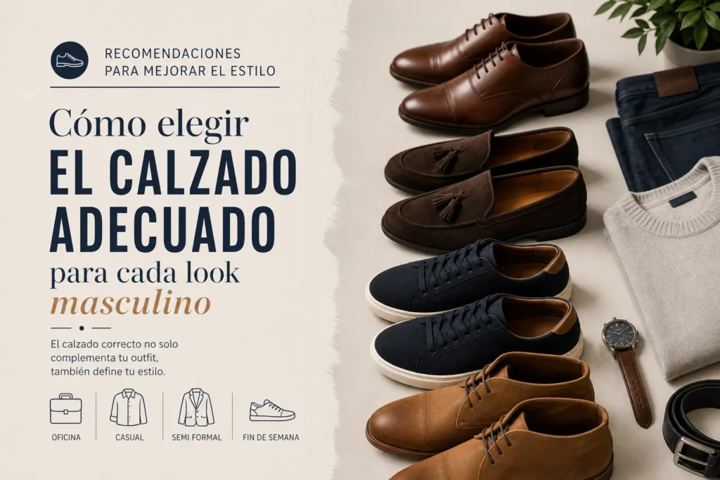 recomendaciones-para-mejorar-el-estilo-con-Como-elegir-el-calzado-adecuado-para-cada-look-masculino - ND - Noticiario Digital recomendaciones para mejorar el estilo con Cómo elegir el calzado adecuado para cada look masculino