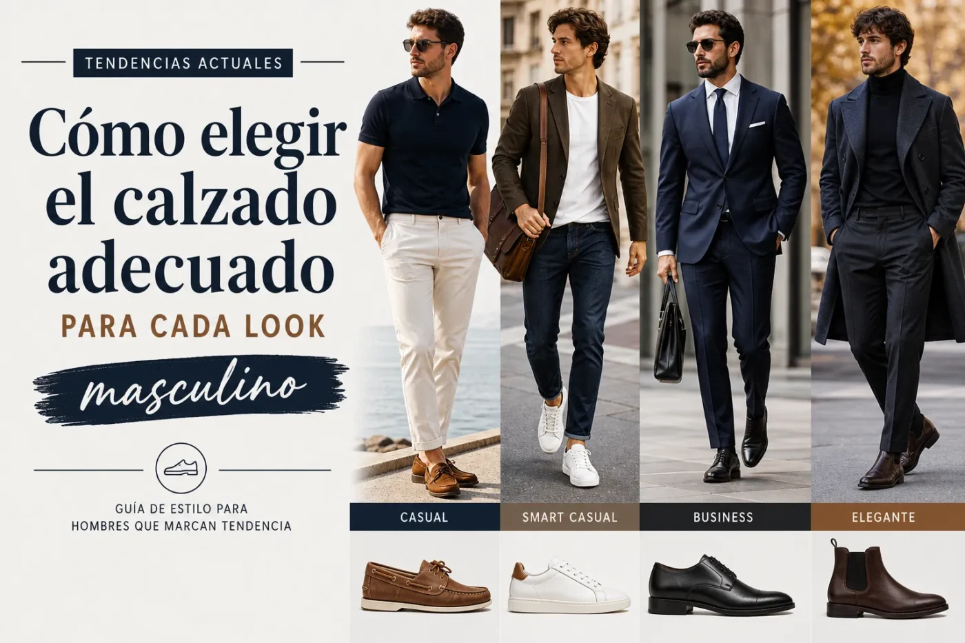 tendencias-actuales-en-Como-elegir-el-calzado-adecuado-para-cada-look-masculino - ND - Noticiario Digital tendencias actuales en Cómo elegir el calzado adecuado para cada look masculino